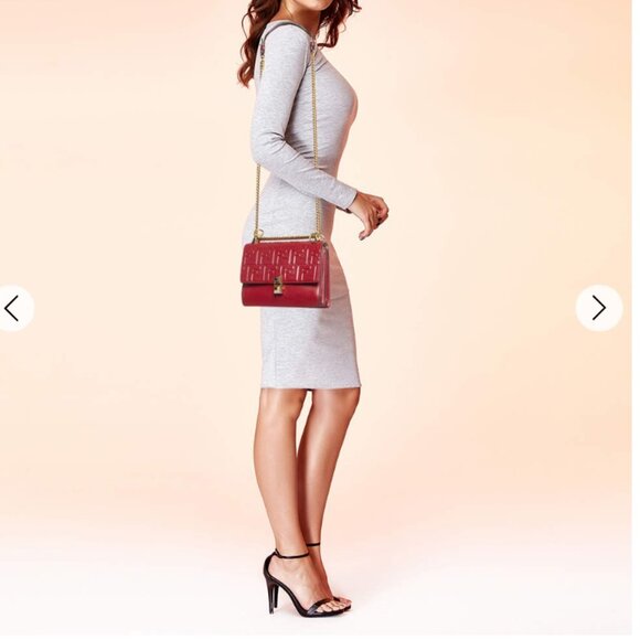 Fendi Kan I Leather Handbag Certified Authentic - Picture 4 of 10